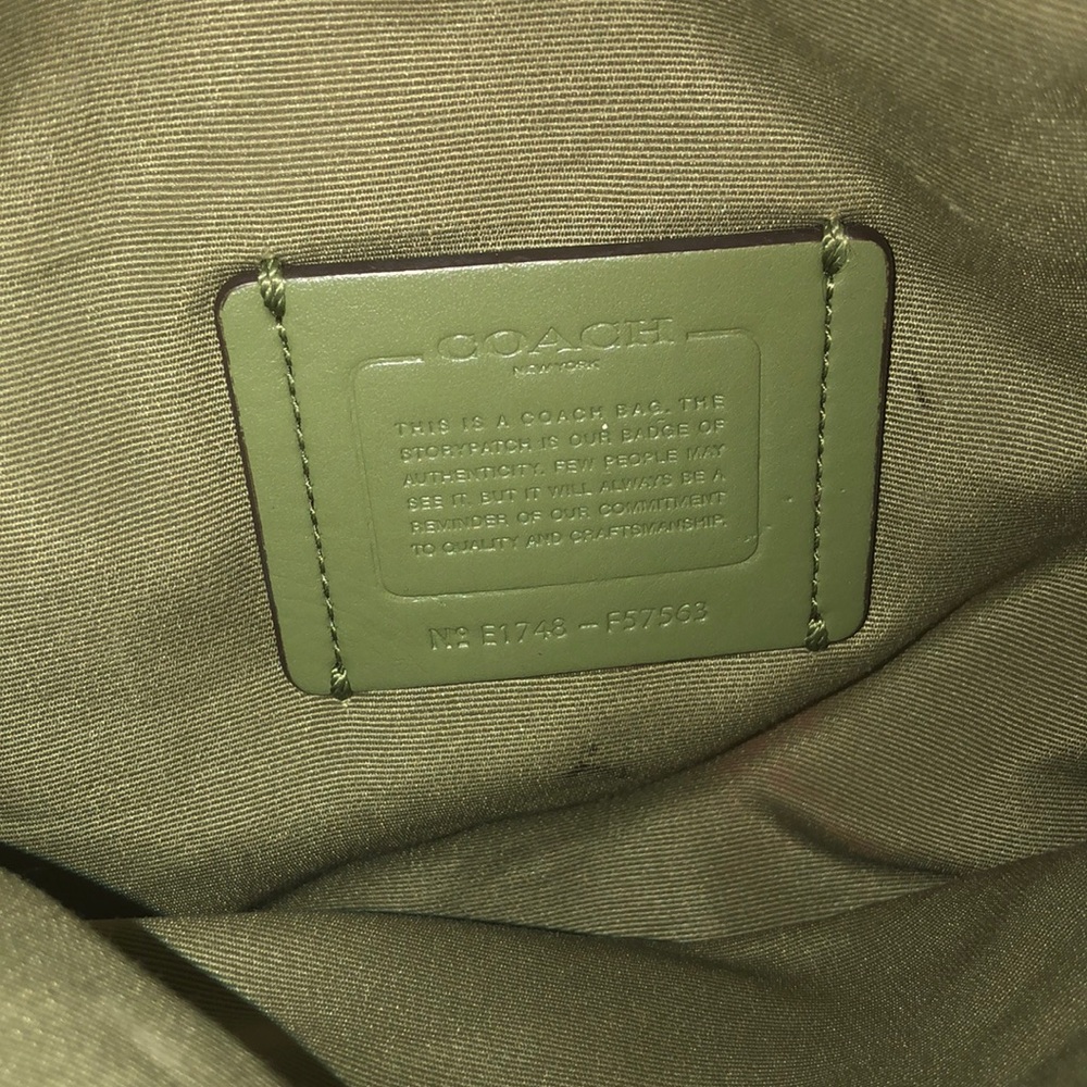 Coach cross body bag